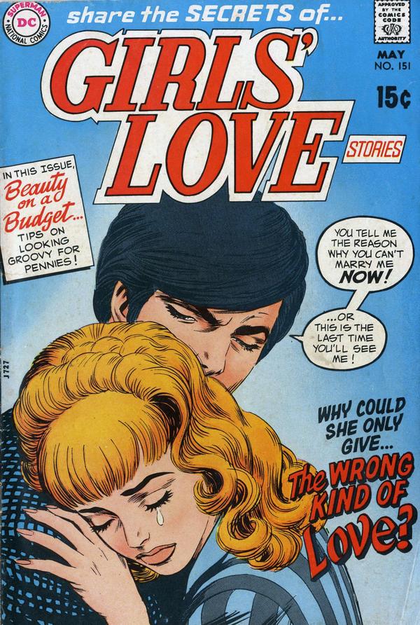 Girls' Love Stories (1949) #151 cover