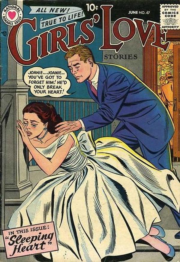 Girls' Love Stories (1949) #47 cover