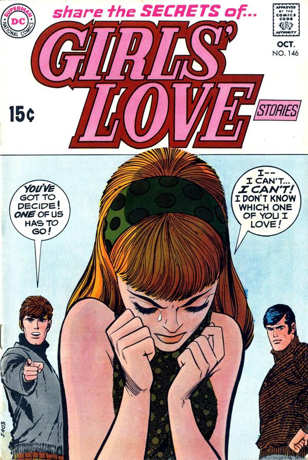 Girls' Love Stories (1949) #146 cover
