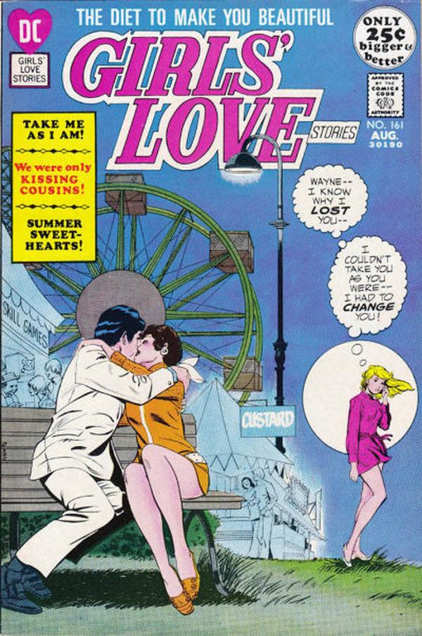 Girls' Love Stories (1949) #161 cover