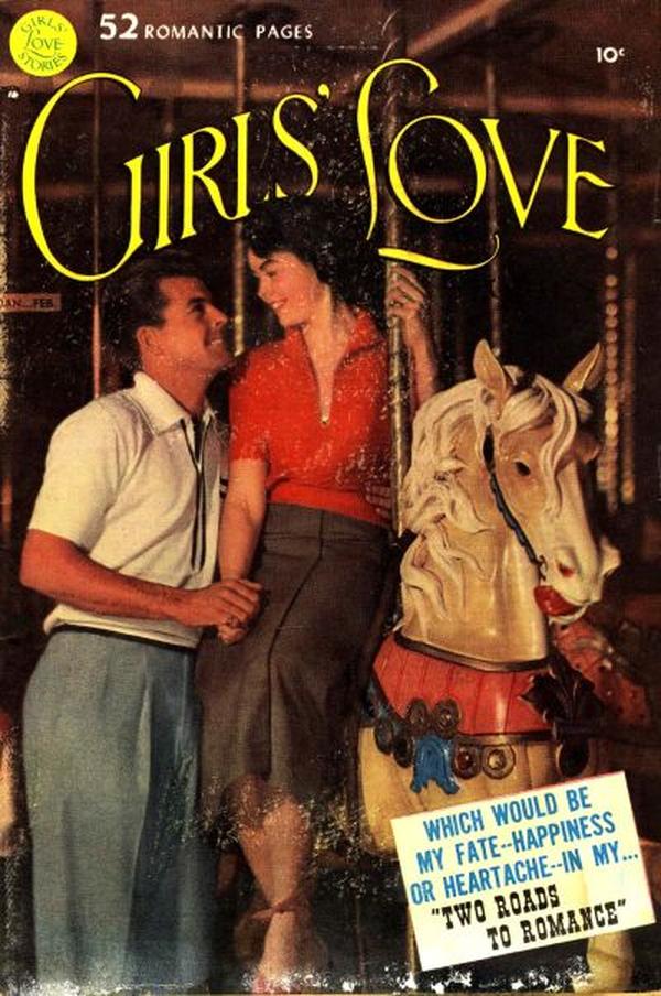 Girls' Love Stories (1949) #9 cover
