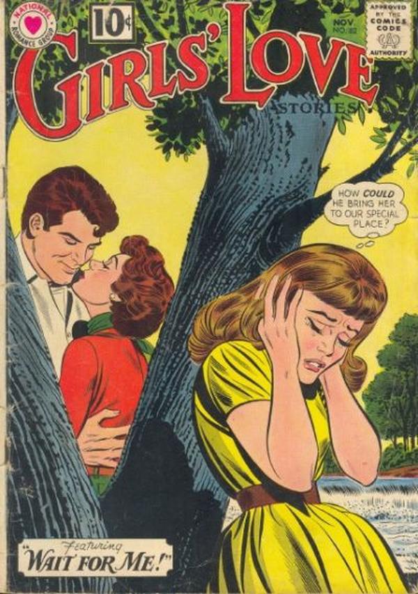 Girls' Love Stories (1949) #82 cover