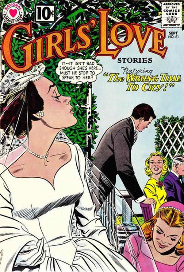 Girls' Love Stories (1949) #81 cover