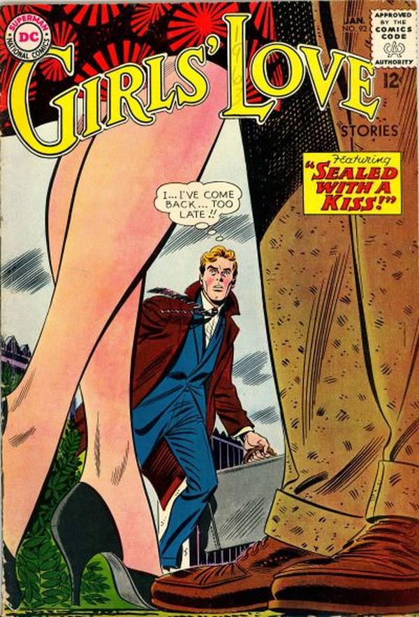 Girls' Love Stories (1949) #92 cover