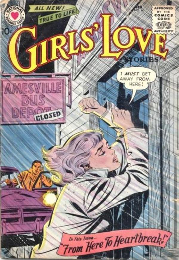 Girls' Love Stories (1949) #60 cover