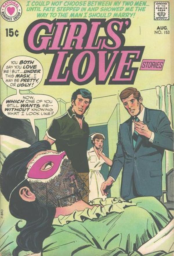 Girls' Love Stories (1949) #153 cover