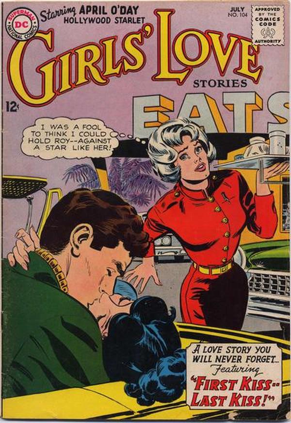Girls' Love Stories (1949) #104 cover