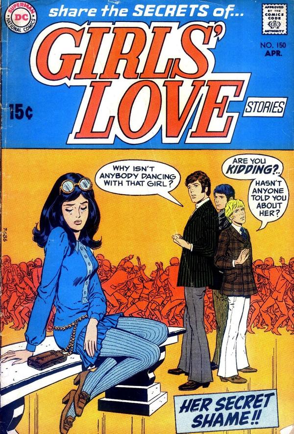 Girls' Love Stories (1949) #150 cover