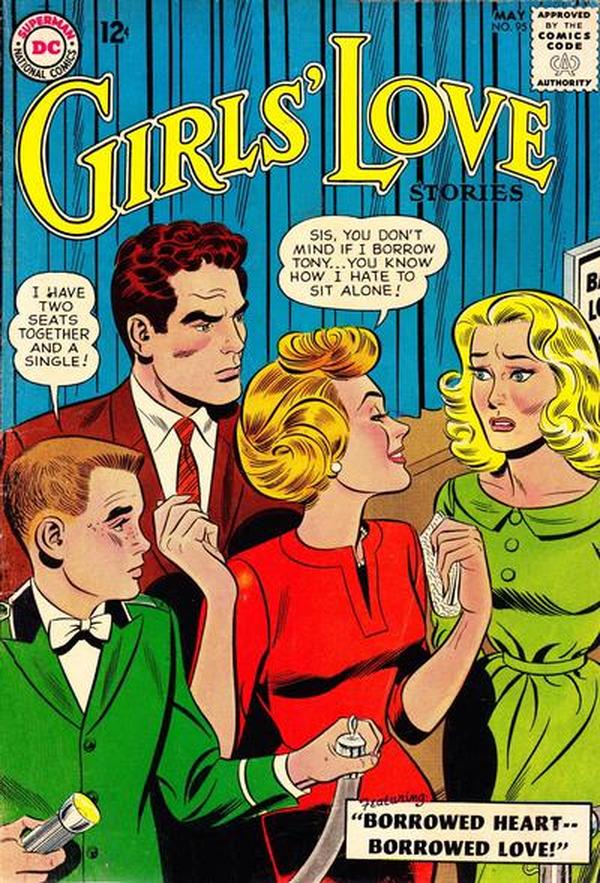 Girls' Love Stories (1949) #95 cover