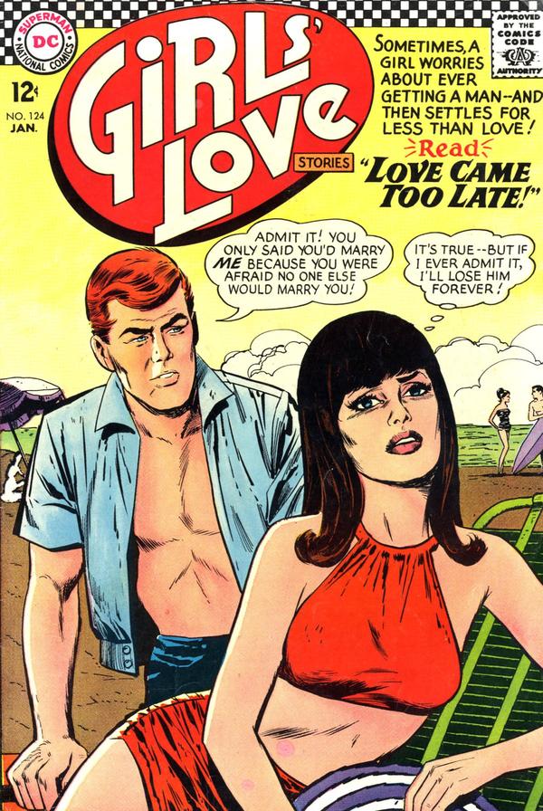 Girls' Love Stories (1949) #124 cover