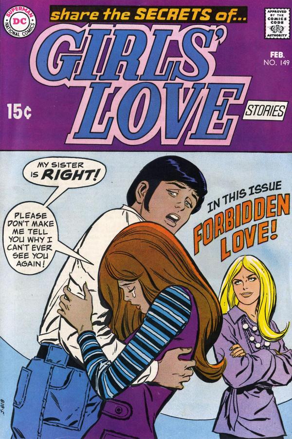 Girls' Love Stories (1949) #149 cover
