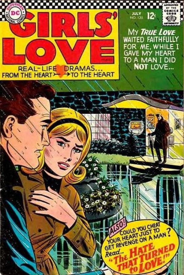 Girls' Love Stories (1949) #120 cover