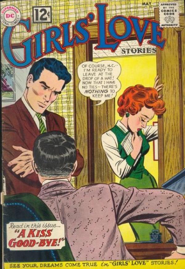 Girls' Love Stories (1949) #86 cover