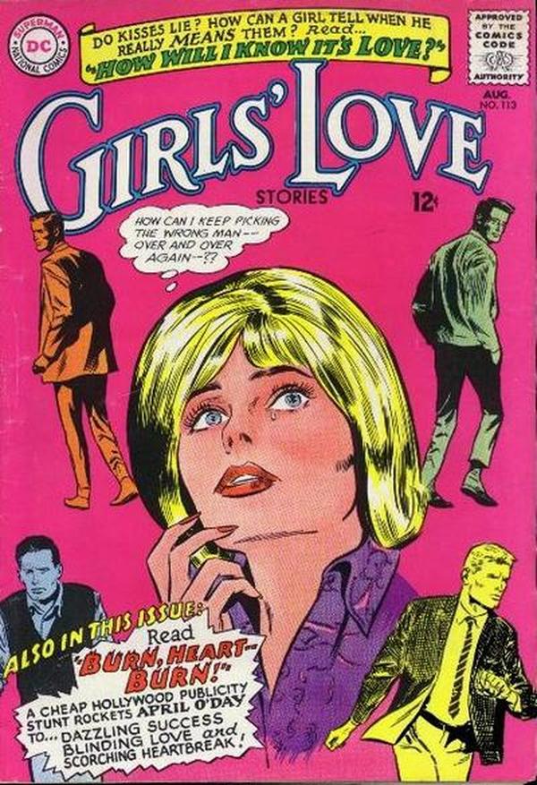 Girls' Love Stories (1949) #113 cover