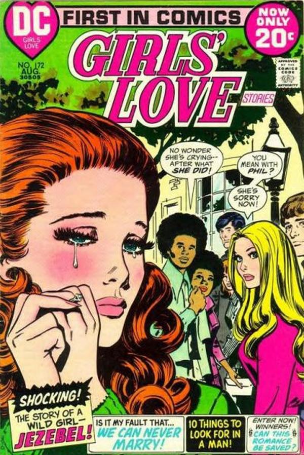 Girls' Love Stories (1949) #172 cover