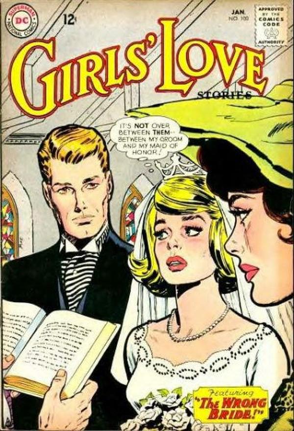 Girls' Love Stories (1949) #100 cover