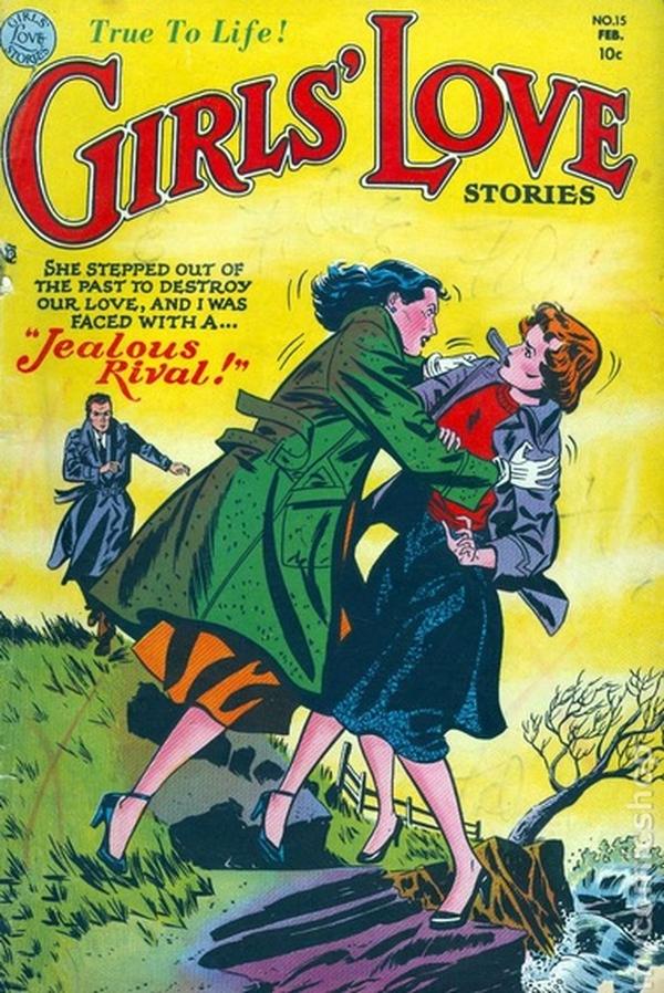 Girls' Love Stories (1949) #15 cover