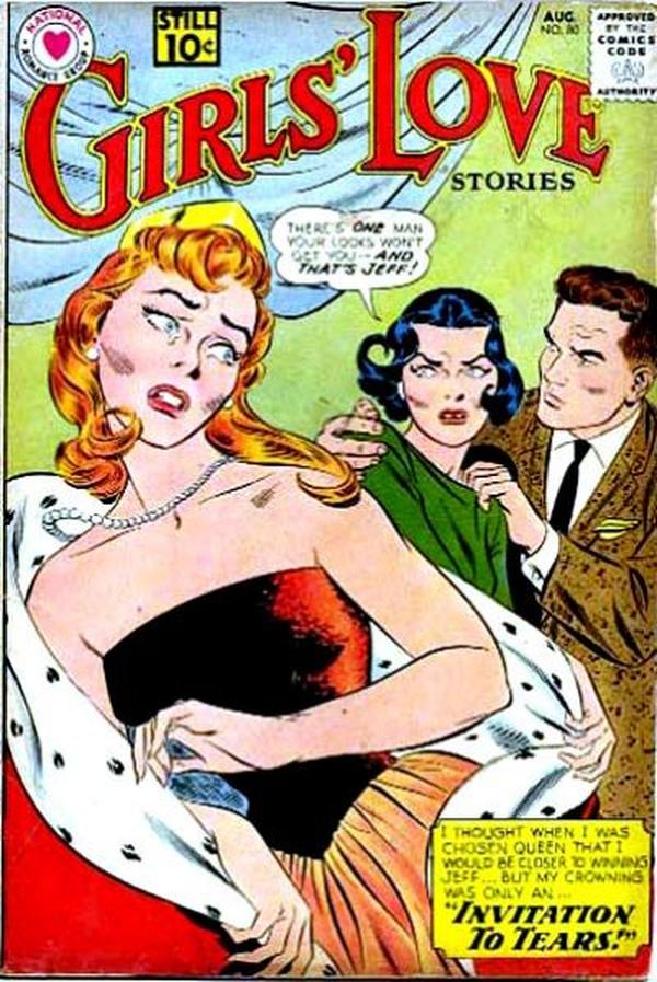 Girls' Love Stories (1949) #80 cover