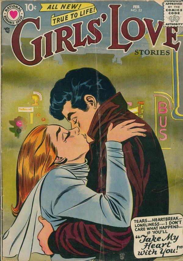Girls' Love Stories (1949) #52 cover