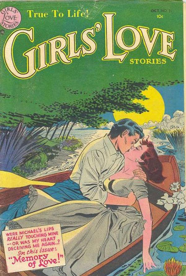 Girls' Love Stories (1949) #31 cover