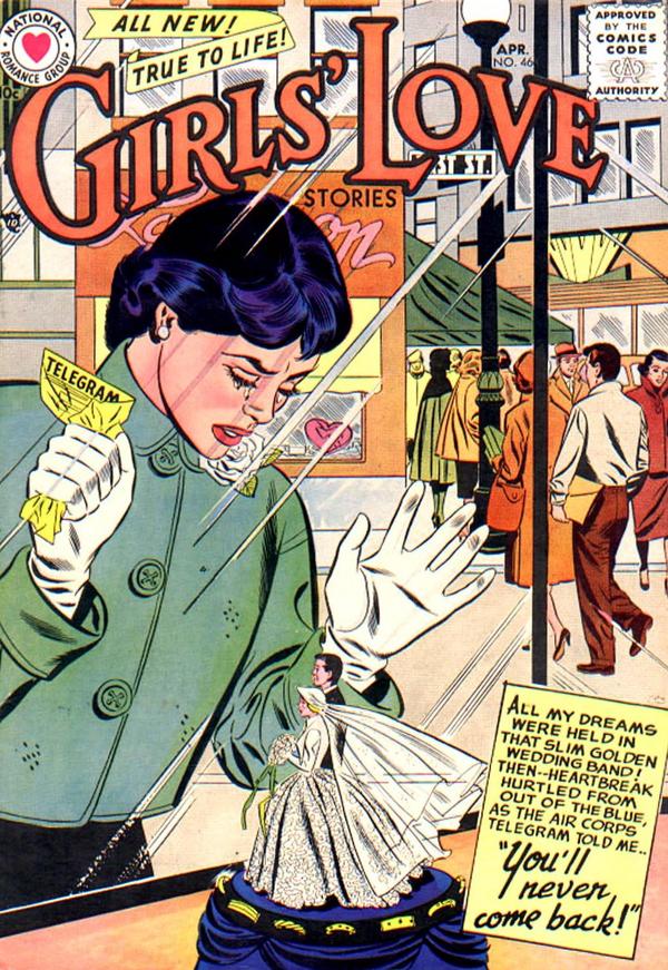 Girls' Love Stories (1949) #46 cover