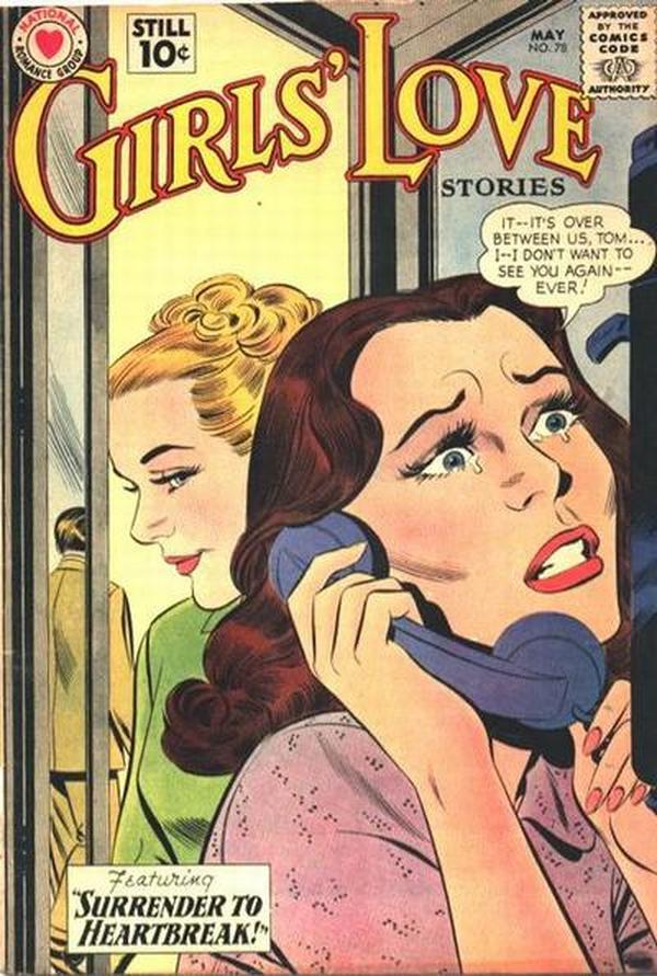 Girls' Love Stories (1949) #78 cover