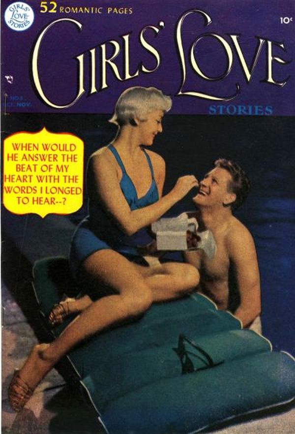 Girls' Love Stories (1949) #8 cover