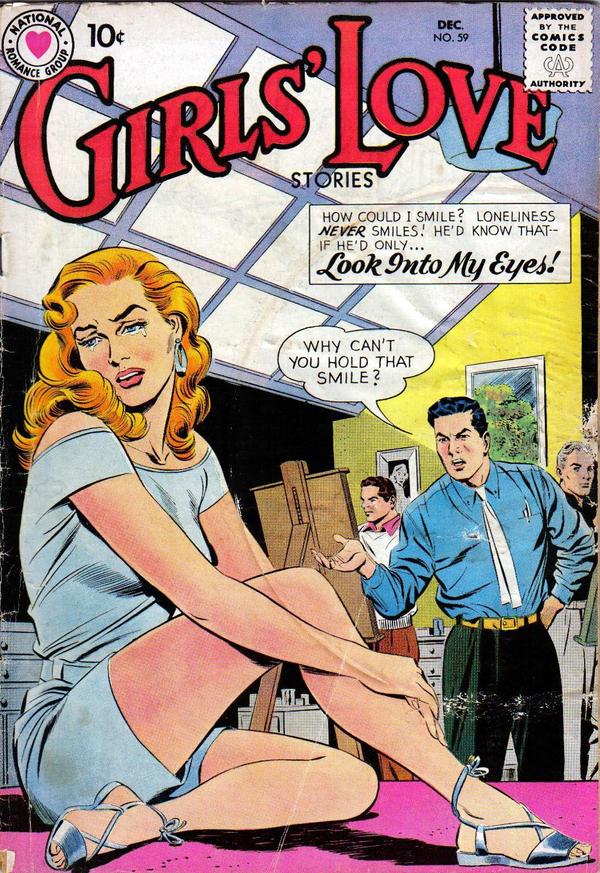 Girls' Love Stories (1949) #59 cover