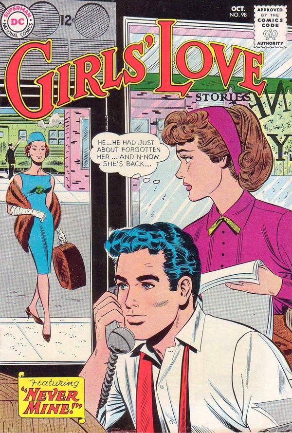 Girls' Love Stories (1949) #98 cover