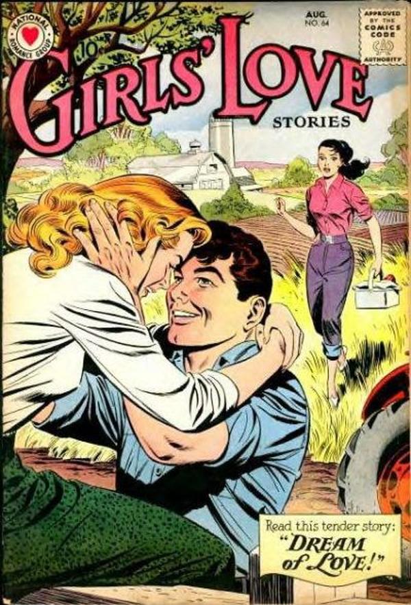 Girls' Love Stories (1949) #64 cover