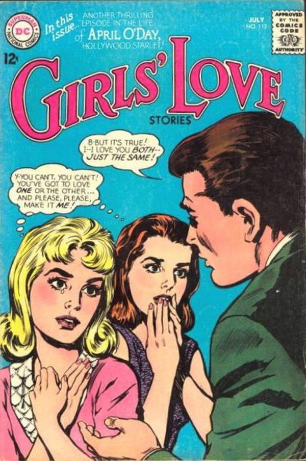 Girls' Love Stories (1949) #112 cover