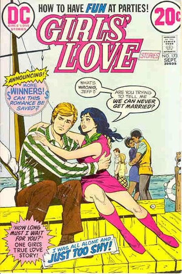 Girls' Love Stories (1949) #173 cover