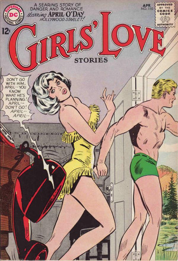 Girls' Love Stories (1949) #110 cover
