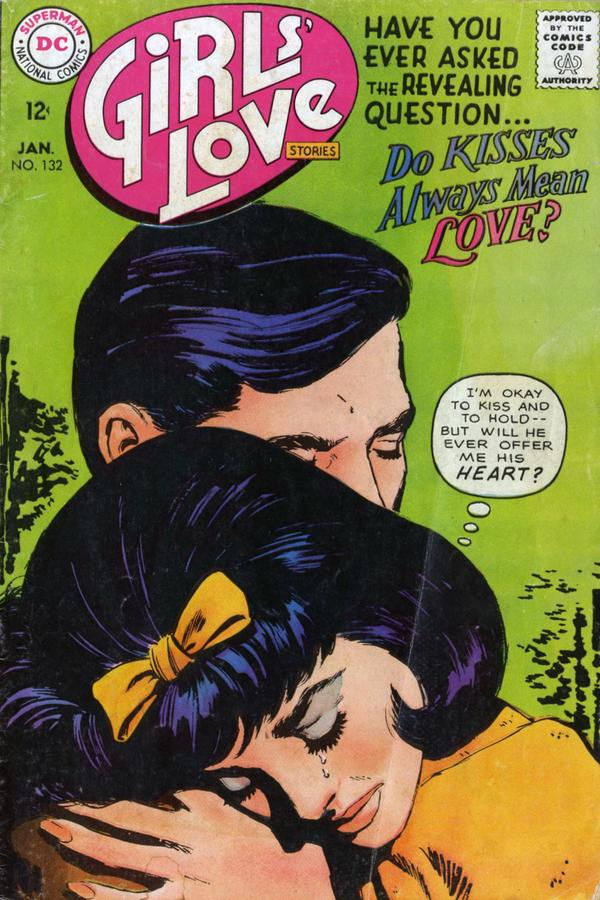 Girls' Love Stories (1949) #132 cover