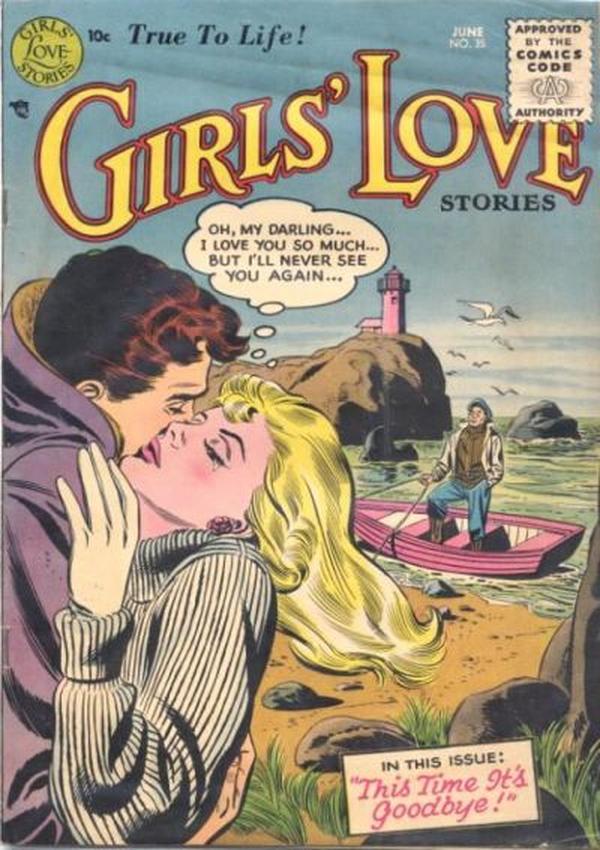 Girls' Love Stories (1949) #35 cover