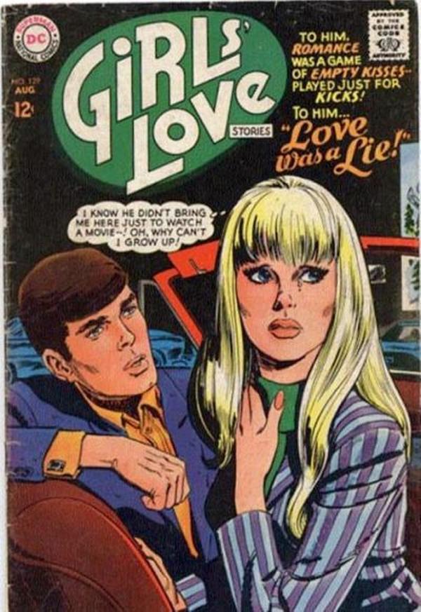 Girls' Love Stories (1949) #129 cover