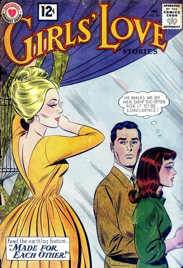 Girls' Love Stories (1949) #84 cover