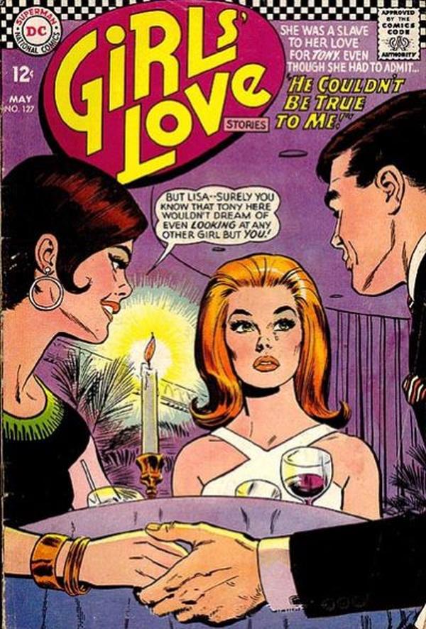Girls' Love Stories (1949) #127 cover