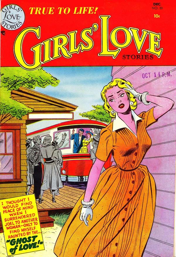 Girls' Love Stories (1949) #20 cover