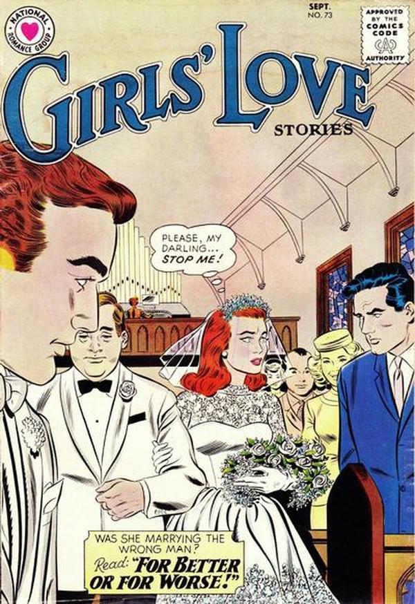 Girls' Love Stories (1949) #73 cover