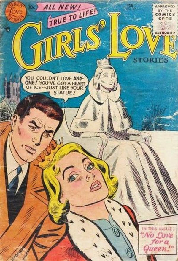 Girls' Love Stories (1949) #39 cover