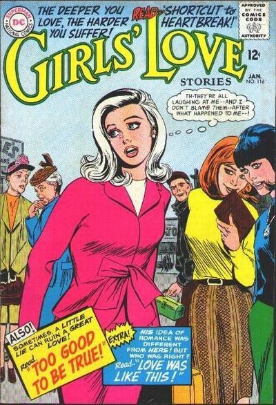 Girls' Love Stories (1949) #116 cover