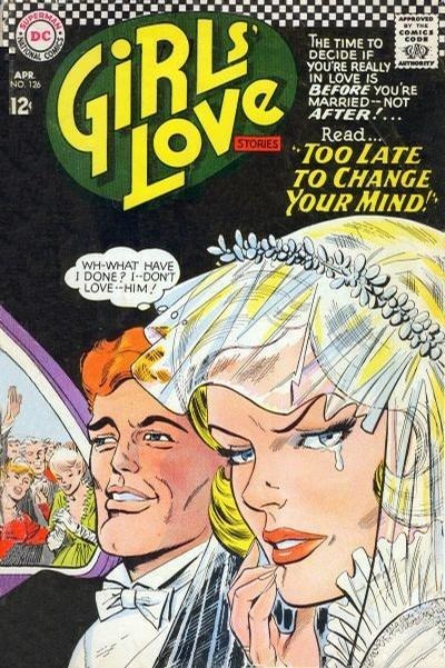 Girls' Love Stories (1949) #126 cover