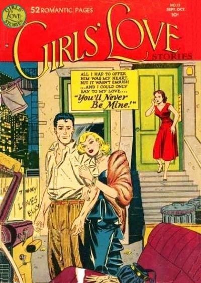 Girls' Love Stories (1949) #13 cover