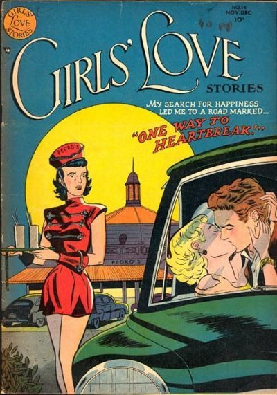 Girls' Love Stories (1949) #14 cover