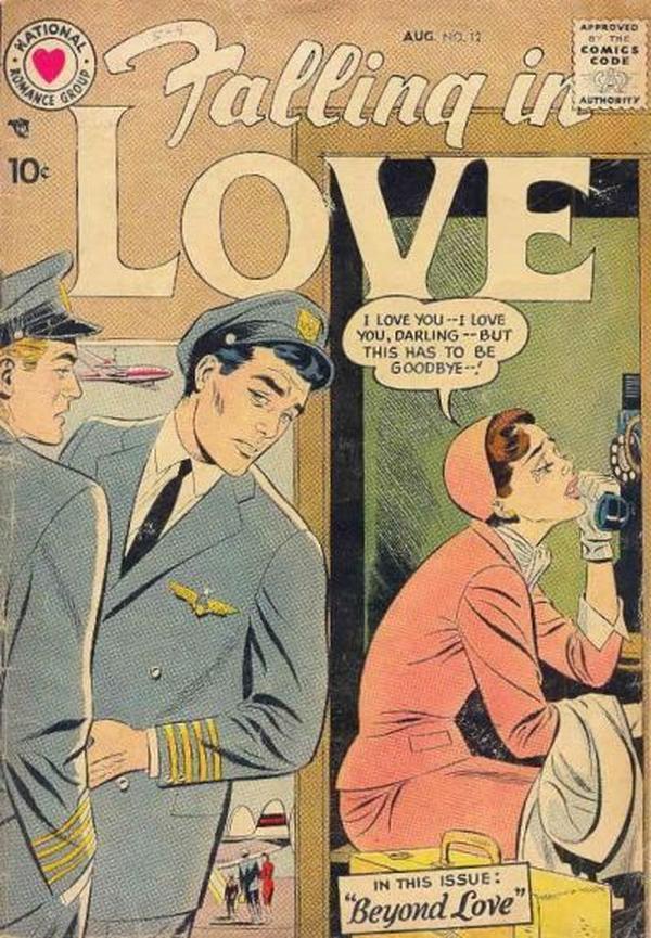 Falling in Love (1955) #12 cover