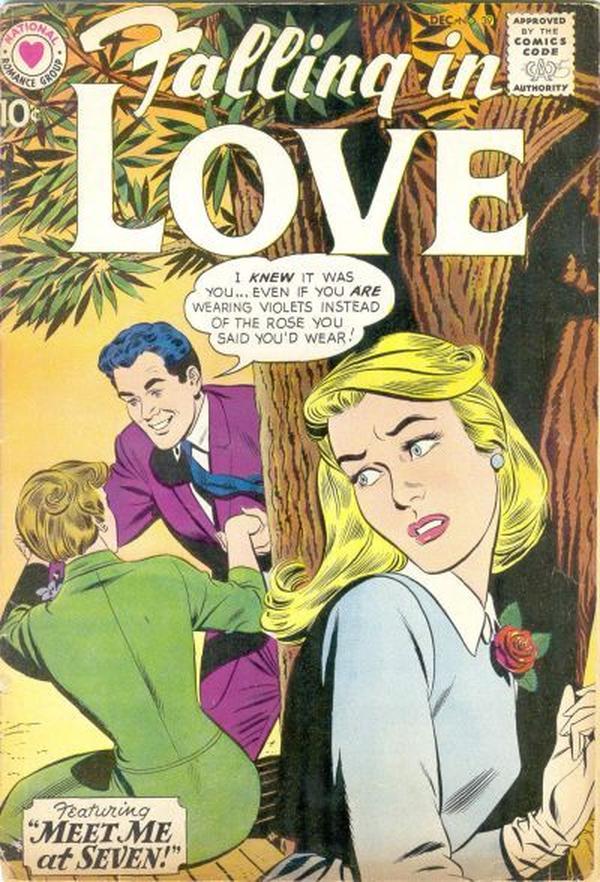 Falling in Love (1955) #39 cover
