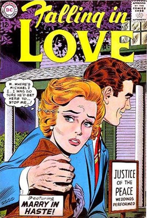 Falling in Love (1955) #61 cover