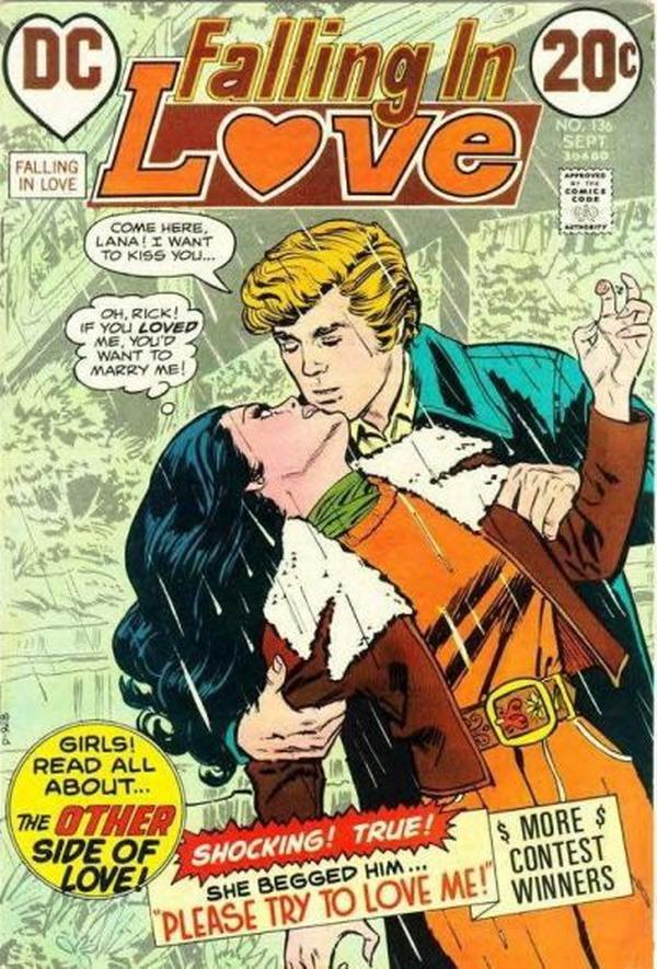 Falling in Love (1955) #136 cover