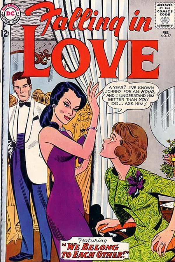 Falling in Love (1955) #57 cover